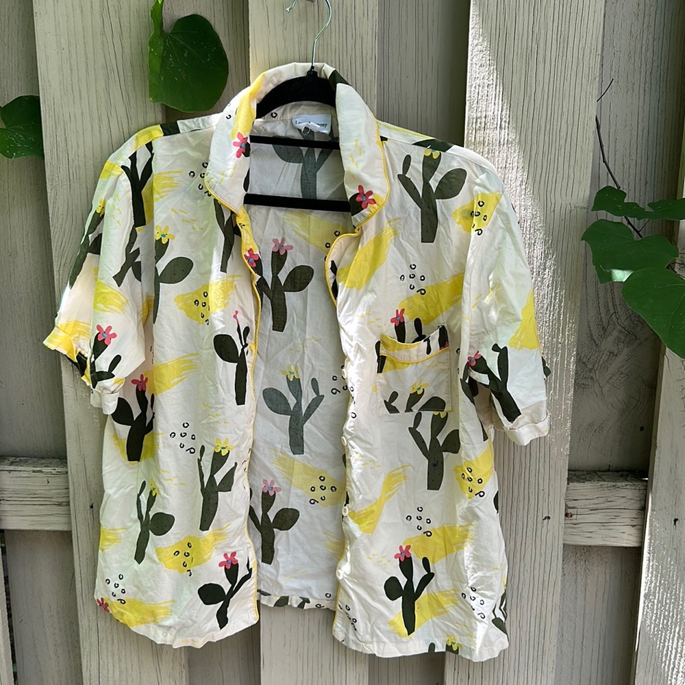 Cactus Love & Harmony polo shirt